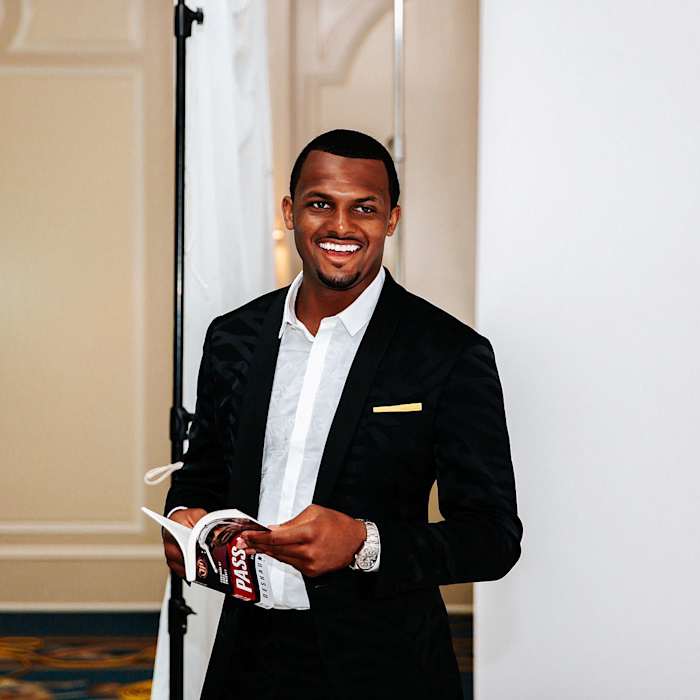 Former Clemson quarterback Deshaun Watson will release his first book on Sept. 8.